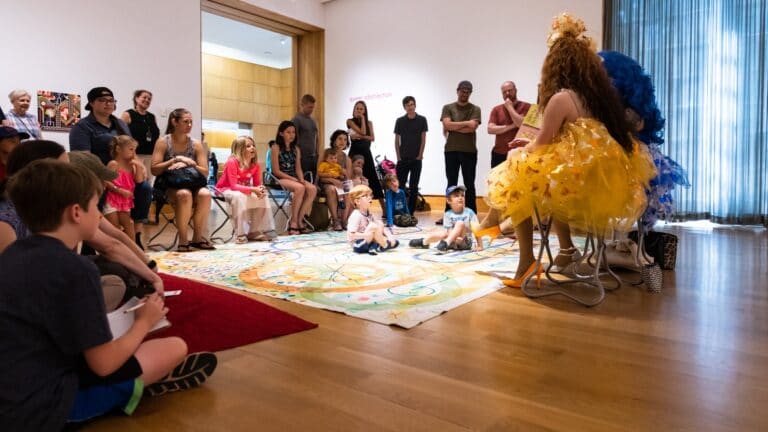 Storytelling in the Anna K Meredith Gallery