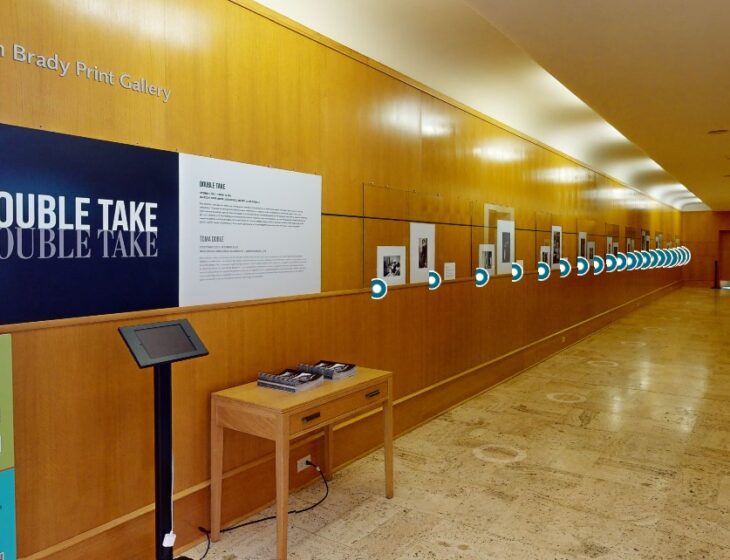 Double Take print gallery exhibition virtual tour