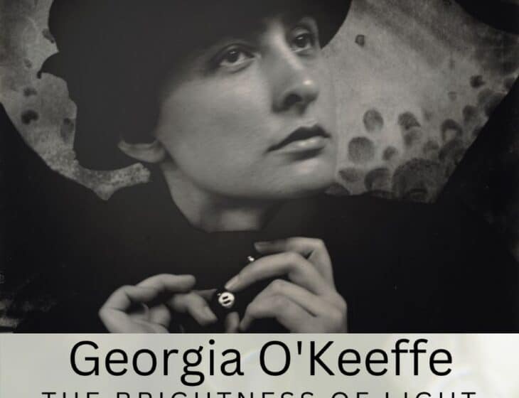 Georgia O'Keeffe movie poster: The Brightness of Light