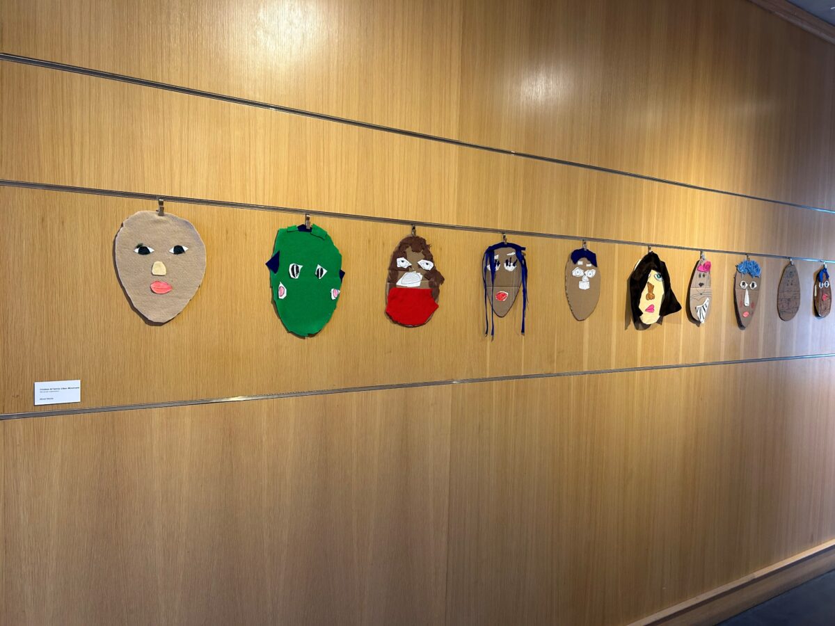 Community Access Program's student artwork exhibition, March 2025