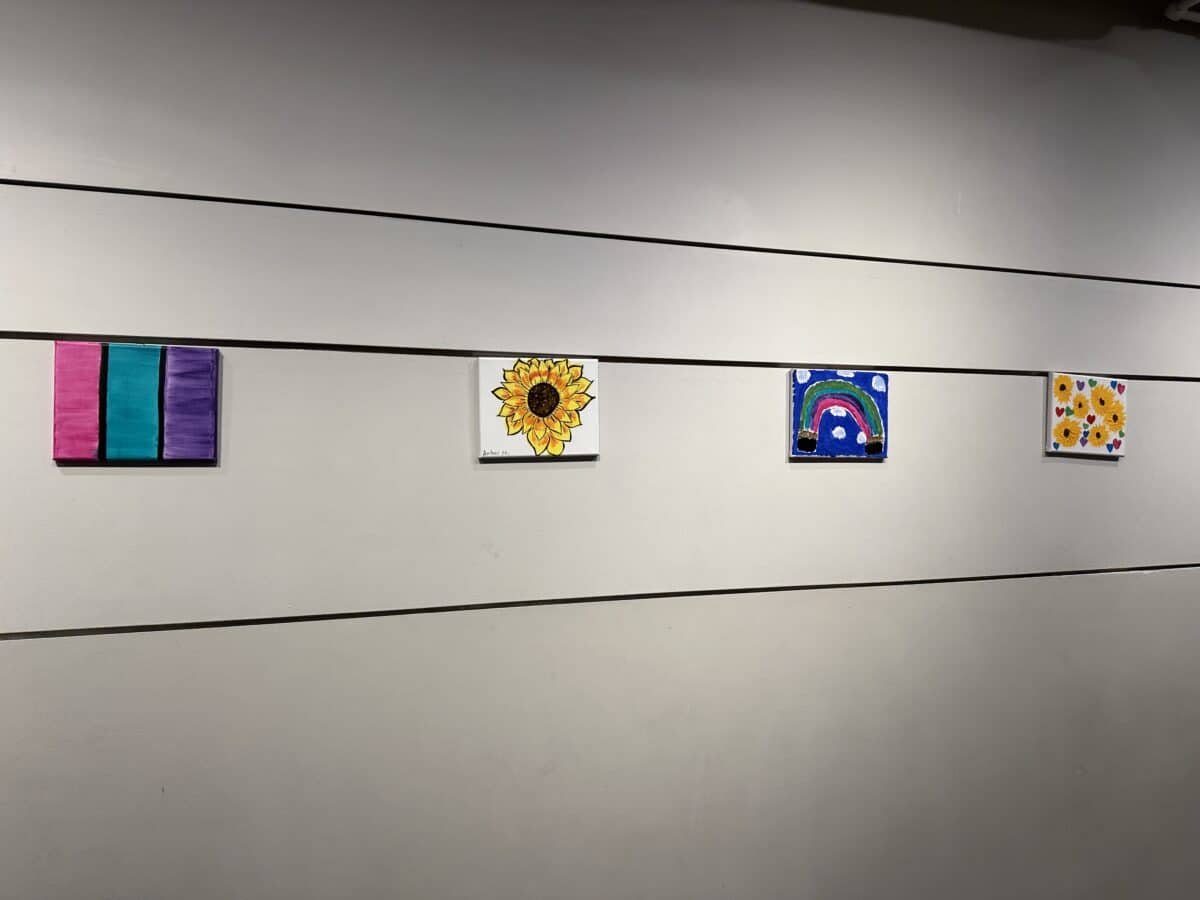 Community Access Program's Adaptive Arts student work exhibition, May 2025