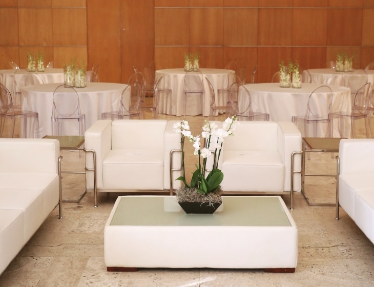 Wedding in Macomber Lobby - rental