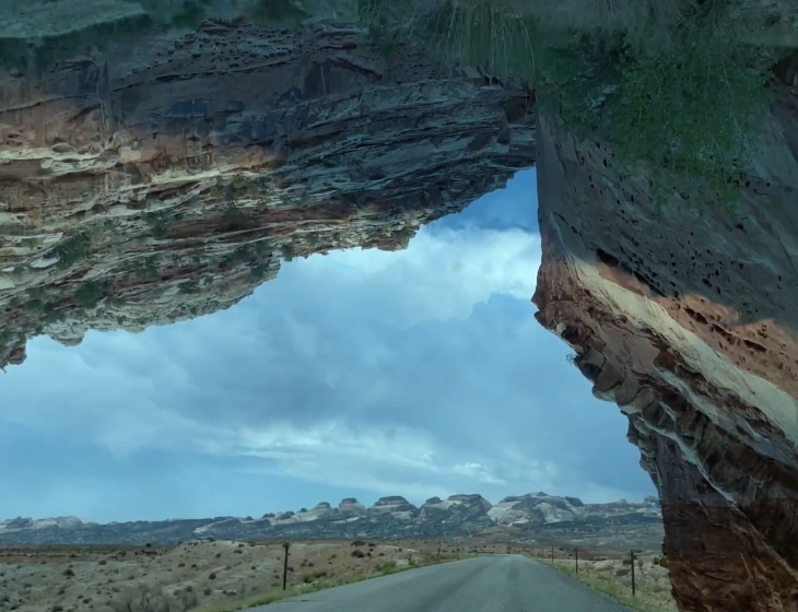 Sky Hopinka (Ho-Chunk Nation/Pechanga Band of Luiseño Indians, b. 1984) Mnemonics of Shape and Reason, 2021 (still) HD video, stereo, color, 4.2 min Des Moines Art Center Permanent Collections; Purchased with funds from the Pamela Bass-Bookey and Harry Bookey Moving-Image and Time-Based Art Fund, 2025.1 © Sky Hopinka. Image appears courtesy of the Artist and The Green Gallery, Milwaukee