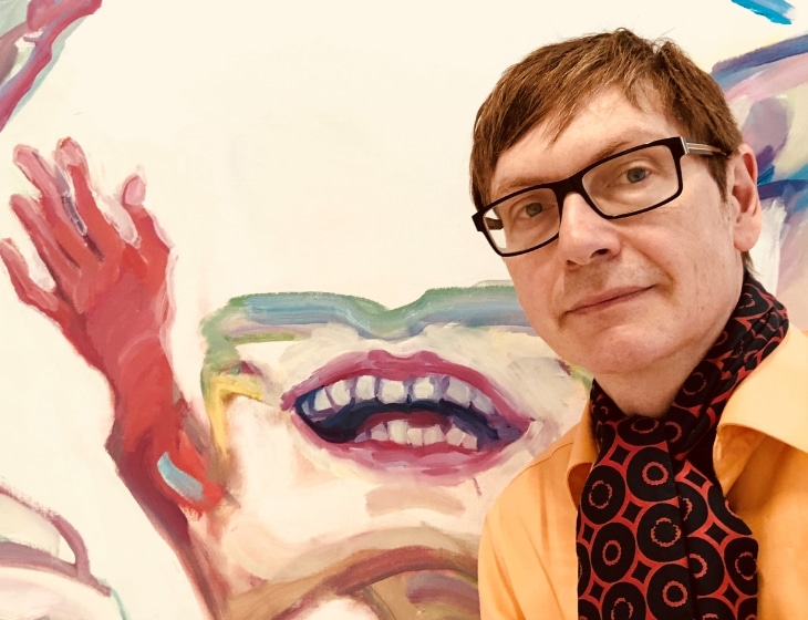 Hans Werner Poschauko - Maria Lassnig lecture presenter