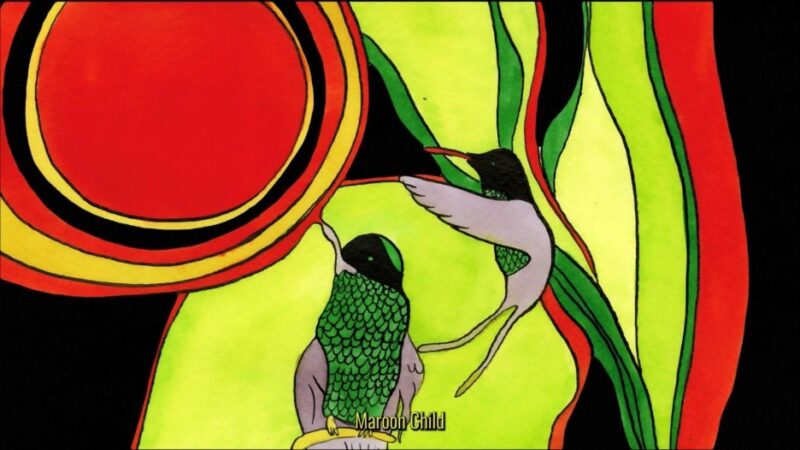 Christine Rebet (French, b. 1971), The Fall, 2025. Animation shot on HD, sound. 5:19 min. Courtesy of the artist and Bureau, New York.