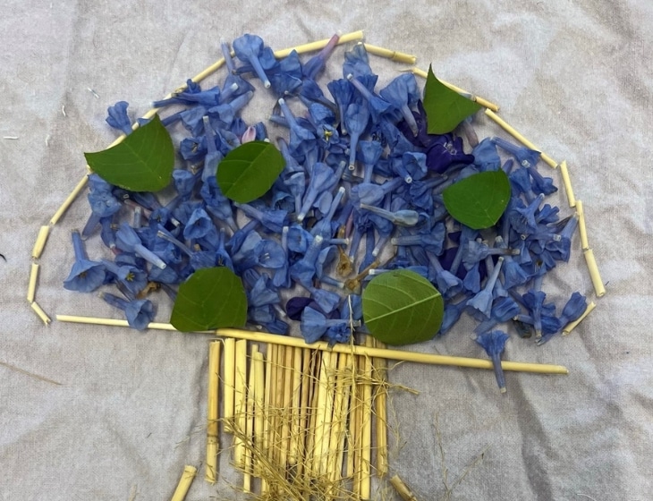 Nature Collage Canvas Workshop