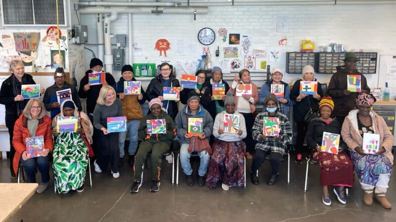 CAP LSI large group pic with collages led by Micah Ferrin