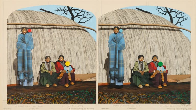 Henry Payer (Ho-Chunk, born 1986) "The Matriarchy," 2025 Courtesy of the artist